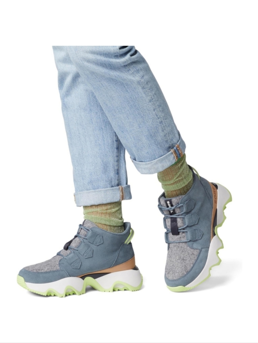 Sorel Women's Kinetic Impact Caribou Waterproof Shoes Boots 7.5 Hiking Travel